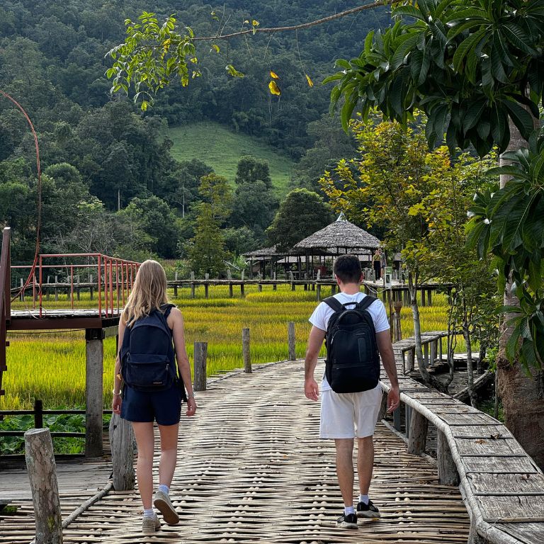Pai Bamboo Bridge